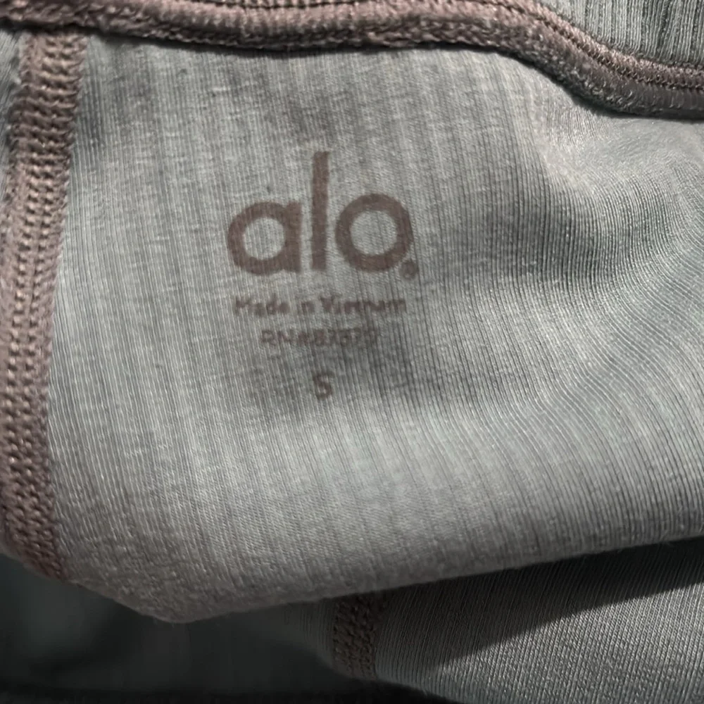 ALO Yoga Blissful High-Waisted Ribbed Leggings